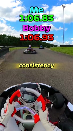 Comparing Go-Kart Driving Styles: Bobby vs. Cameron