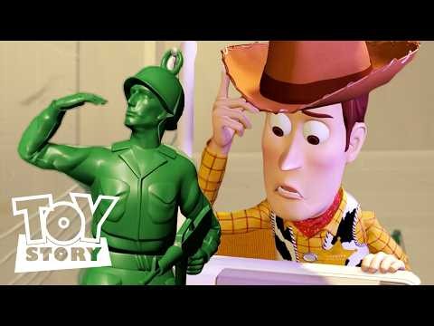 Woody Investigates Andy's Birthday Party | Toy Story | Hulu