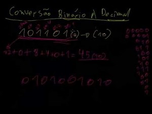 Eletrônica Digital #07 - Como fazer Conversão Binário para Decimal - GVensino