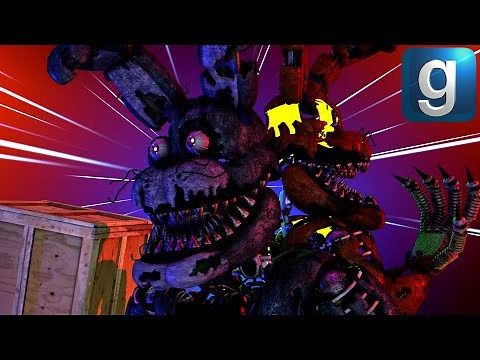 Gmod FNAF | Nightmare Bonnie And The Bunny Box War!