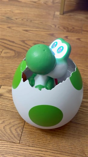 Unboxing Super Mario Galaxy Movie Hatchin' Yoshi #shorts #supermariogalaxymovie #yoshi