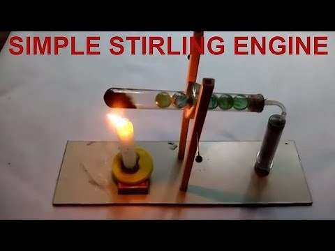 Simple Stirling Engine Homemade