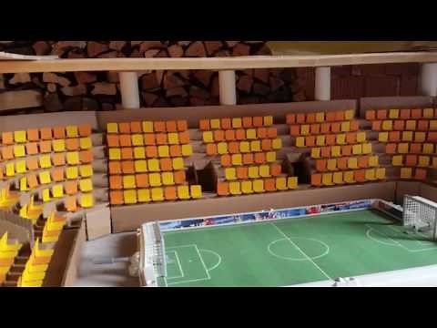 Fußballstadion selbst geplant und gebaut (Stadion des Lichts)