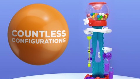 Gumball Machine Maker Lab - Super Stunts and Tricks - 2 Languages