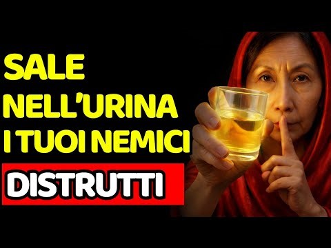 Sale nella tua urina al risveglio: taglia l’invidia in silenzio (senza lottare)
