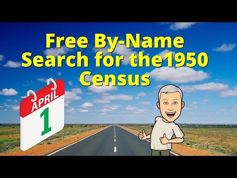 Genealogy Research: Free By-Name index for 1950 Census at Release