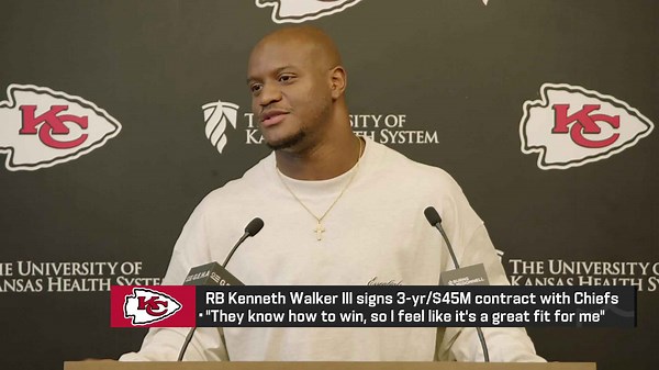 Kenneth Walker on Chiefs: 'They know how to win, so I feel like it's a great fit for me'