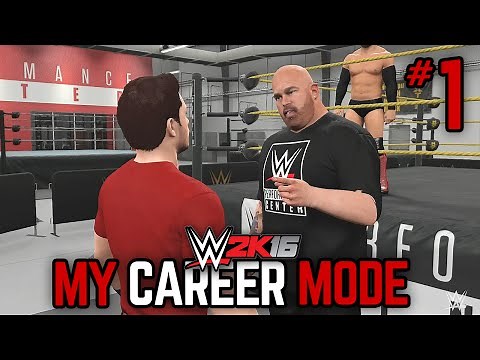 WWE 2K16 My Career Mode - Ep. 1 - "WELCOME BACK!" [WWE MyCareer PS4/XBOX ONE/NEXT GEN Part 1]