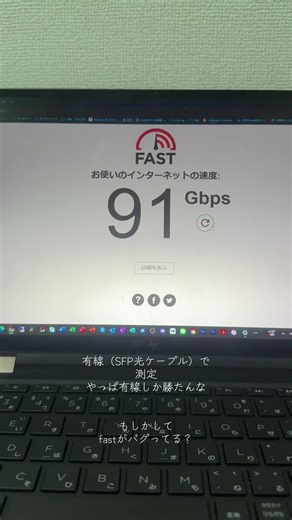 優先エスエフピー光の測定結果