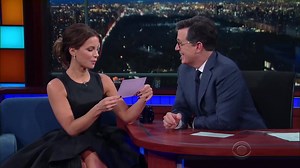 British actress Kate Beckinsale teaches Stephen Colbert to speak Russian ☺️ | Rossotrudnichestvo - Russia in the United Kingdom