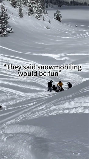 snowmobile trip in Colorado mountains