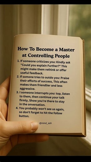 How to become a master at controlling people I #psychology #facts #master #control #tricks #shorts