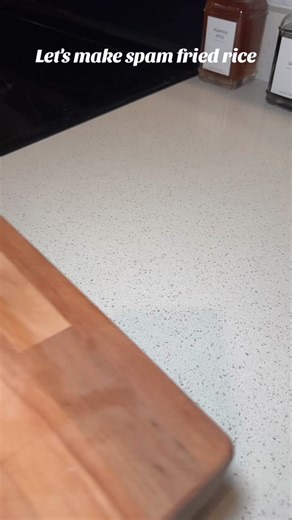 I had many of you request this dish ✨ Came out tasty & my husband ate 4 cups of it in one sitting 🤣 Recipe; Teriyaki Sauce -1/2c water -1/4c low sodium soy -3tbs brown sugar -1/2tbs minced garlic -1tbs honey Making the fried rice; -6c of rice (day old) -Olive oil -Spam cut in cubes (however much) -4 eggs beaten with some salt -3tbs garlic -1-3 green onions chopped -Sesami seeds Enjoy 🫶✨ You can use a Wok but I dont have one so I used my cast iron skillet ! #asmr #asmrsounds #asmrtiktoks #asmrv