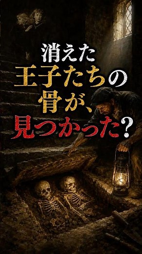 階段の下の骨は、消えた王子たち？【ロンドン塔の王子たち】 #美術解説 #ロンドン塔 #エドワード5世