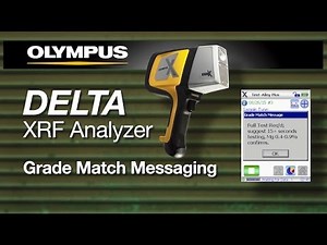 DELTA Handheld XRF Analyzer - Grade Match Messaging