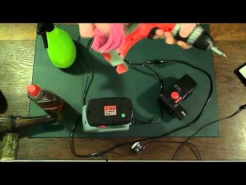 Power tool cleaning (short video)