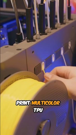 Print Cleaner Models & Multicolor TPU with This 3D Printer! #shorts #FlashForge #Creator5