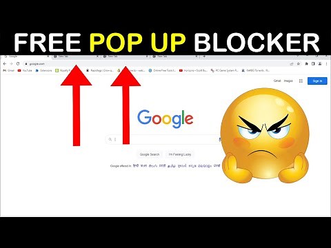 Free Pop up Blocker Extension for Google Chrome | How to block annoying pop ups