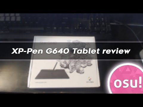 XP-Pen G640 Review for osu!