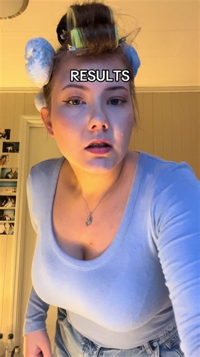 Heatless Curl Results with Socks