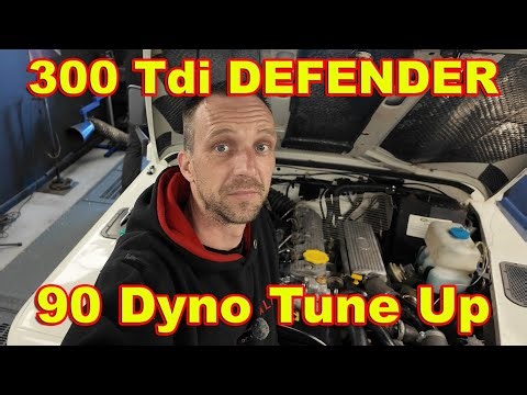 300 Tdi Defender 90 Dyno Tune Up