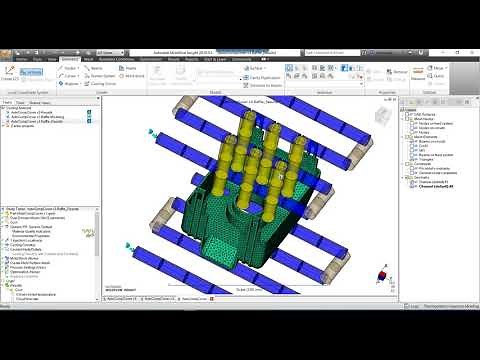 Baffle Bubbler Modeling in Autodesk Moldflow