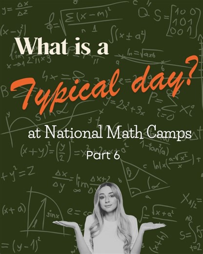 From karaoke to soccer to board games, our twice-daily activity periods give campers the freedom to choose what they love. 🎨🎲⚽🎶 | National Math Camps