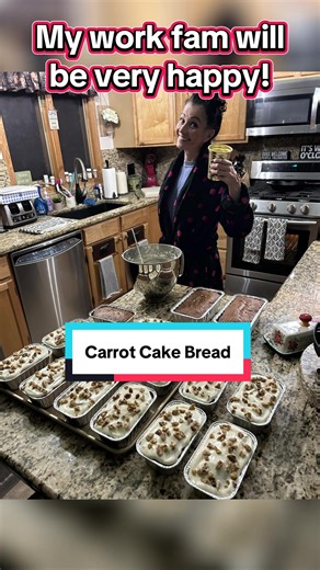 Delicious Carrot Cake Bread for the Work Fam