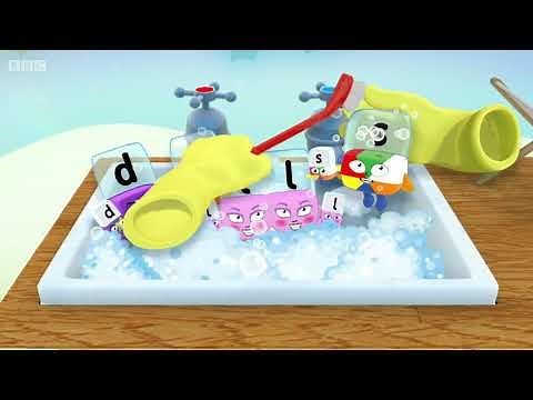 Alphablocks S03E25 Ink