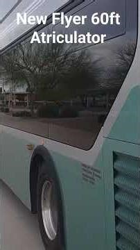 New Flyer Articulator 60ft City Bus ‪@BusDriverLife‬