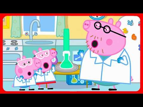 Peppa Pig's Scientist Set! Peppa Pig Funny Animation