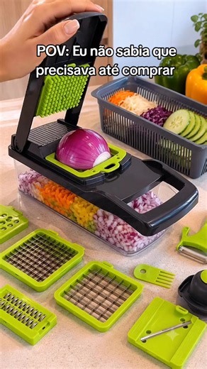 Mais praticidade, menos bagunça e muito mais rapidez na sua cozinha. ✨ 👉 Garanta o seu agora antes que acabe! #praticidade #cozinhando #ofertas #vidaprática #vidaprática