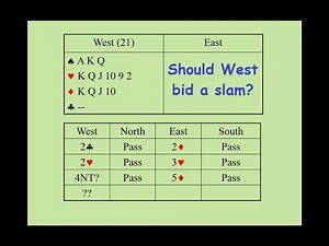 Cuebids (Control-showing bids)