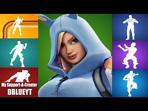 New MISS BUNNY PENNY Performs All Emotes & Dances in Fortnite