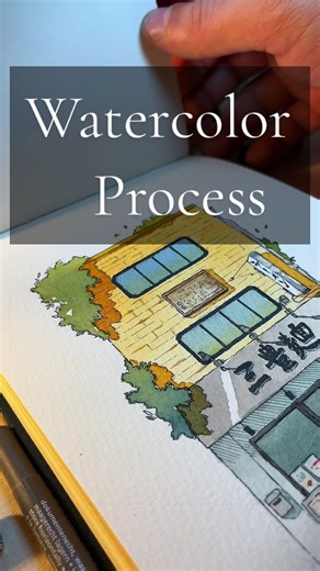 Stunning Watercolor Painting Process Unveiled