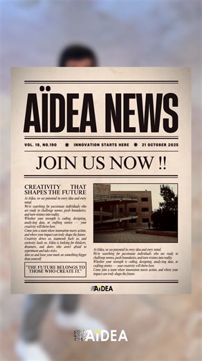 Aïdea on Instagram: "We are waiting for you, join us now🔥 Link in bio☝🏻 #Aidea #team #artificalintelligence #ai #datascience #explore"