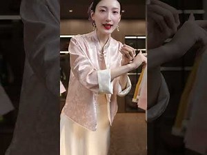 Silk Satin Fetish - Beautiful girl on silk satin P197