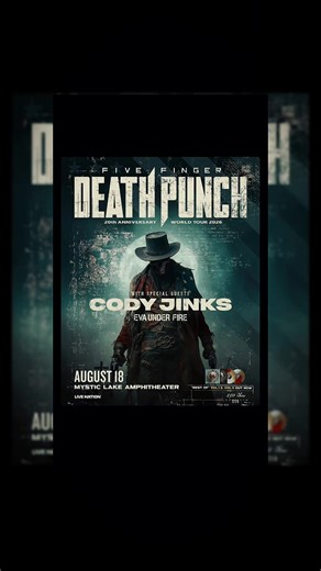 Five Finger Death Punch Concert Announcement in Minnesota