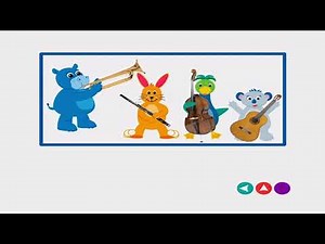 Baby Einstein Meet The Orchestra 2006 DVD Menu Discovery Cards (Español)