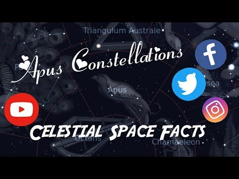 What is Apus Constellation || Know Facts Myth and location with Celestial Space Facts