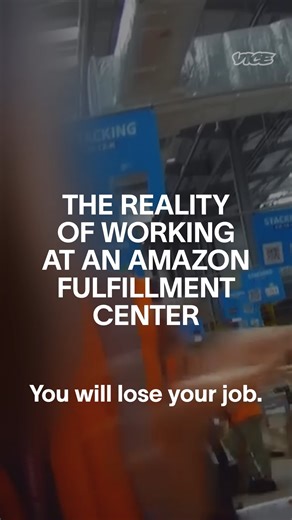 The brutal reality of working at an Amazon warehouse. | VICE