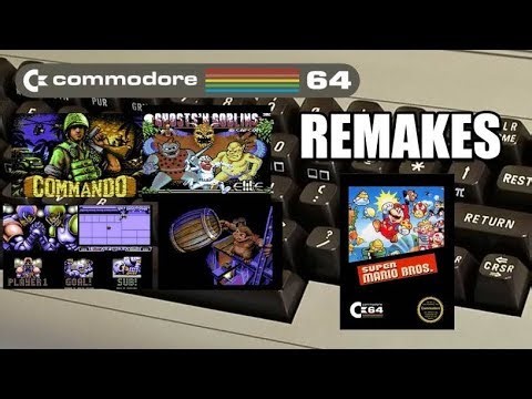 REMAKES COMMODORE Y SUPER MARIO BROS C64