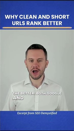 Why clean and short URLs rank better