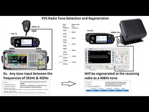 P25 Radio Tone Detection & Regeneration
