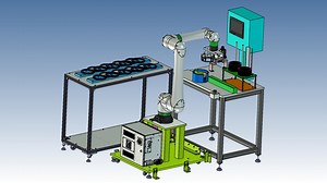 協働ロボット導入による自動化【ディスクSET確認機】（動画付き）