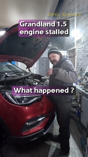 our_opel_service on Instagram: "Grandland 1,5 �engine stalled - What happened #carrepair #mechanic #enginerepair"