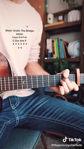 Adele Guitar Tutorial: Water Under The Bridge