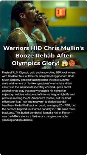 Warriors HID Chris Mullin's Booze Rehab After Olympics Glory! 😱🏀