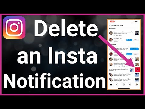 How To Delete An Instagram Notification