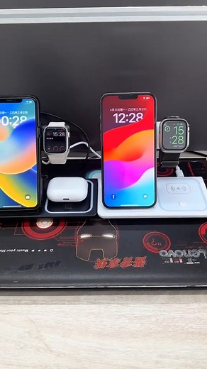 Meet the charger that makes your whole setup look cleaner, smarter, and more modern. The 3-in-1 Fast Wireless Charger lets you power your iPhone, Apple Watch & AirPods together — beautifully. No clutter. No cables. Just one elegant stand that fits anywhere. Perfect for your office desk, bedside table, or travel bag. Once you use it, you’ll never go back to regular chargers. 🔥 Special USA Deal 25% OFF Free Shipping Today! | Gadget Jon